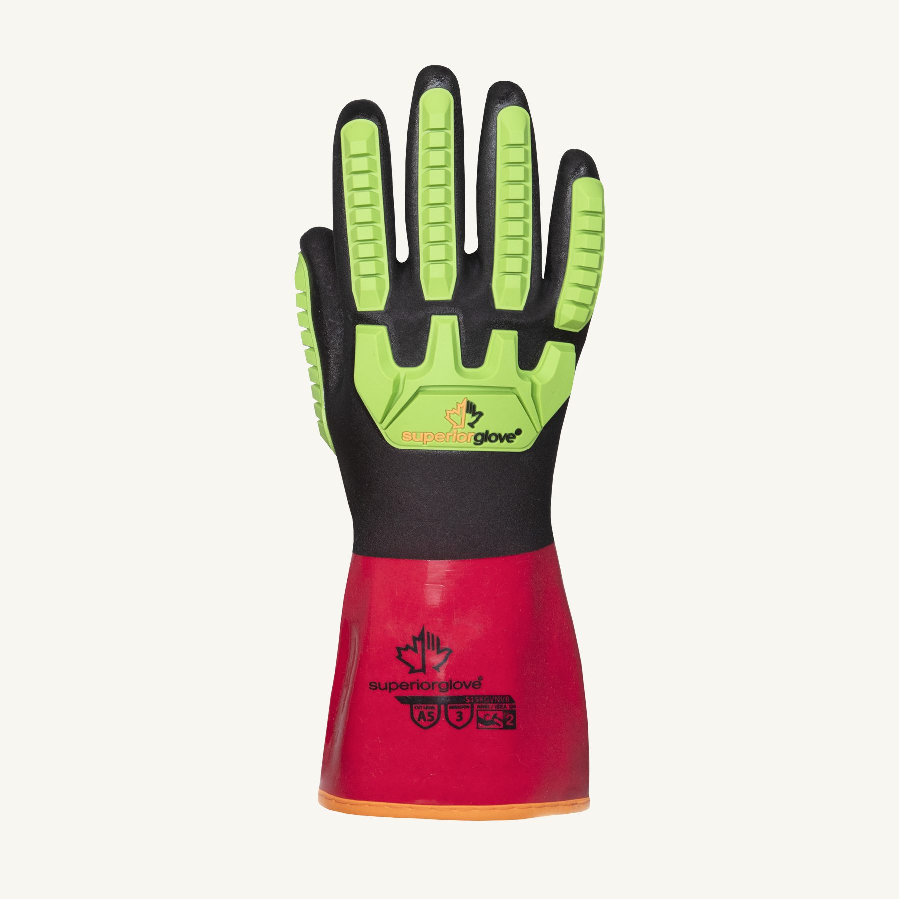 Combine both CHEMICAL & CUT protection in ONE glove