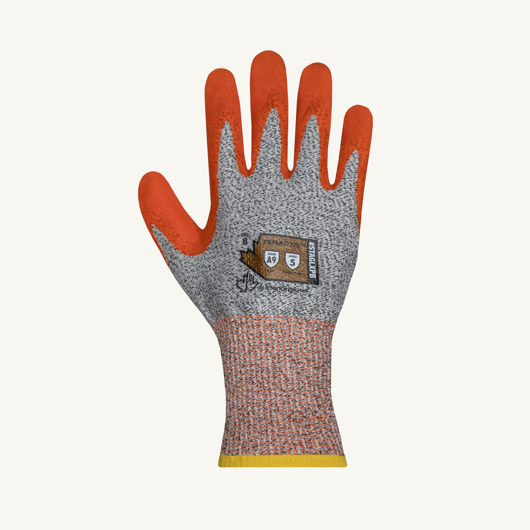 Cut Resistant Set for Men, ANSI A9 Cut Resistant Gloves with Foam Nitrile  Coated & ANSI A6 Cut Resistant Sleeves,Cut Proof Gloves & Protective Arm  Sleeves,for Cutting Metal and Wood Carving 